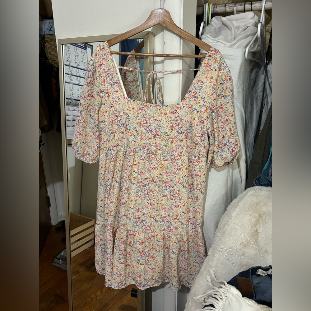 BCBG Floral Mini Dress